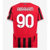 Pánský Fotbalový dres AC Milan Tammy Abraham #90 2024-25 Domácí Krátký Rukáv